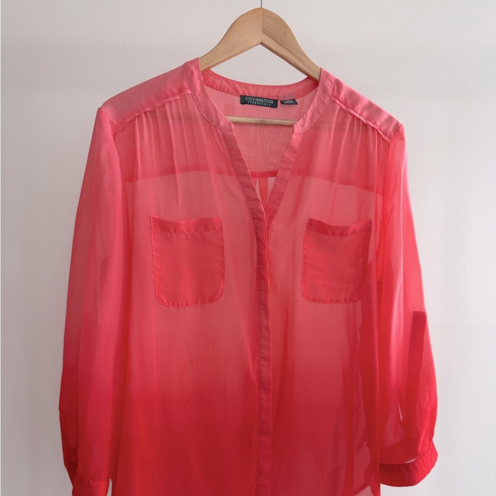 Covington Essentials Ombré Blouse